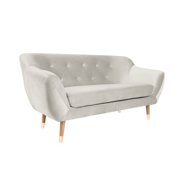 Divano a due posti crema Amelie - Mazzini Sofas-image-4