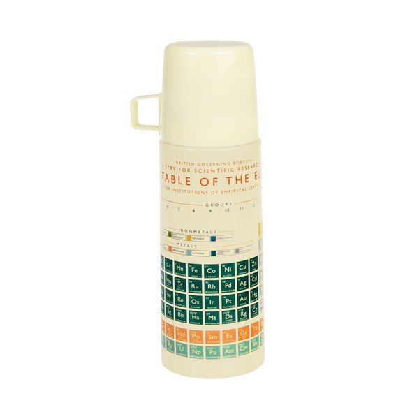 Borraccia termica color crema 350 ml Periodic Table – Rex London