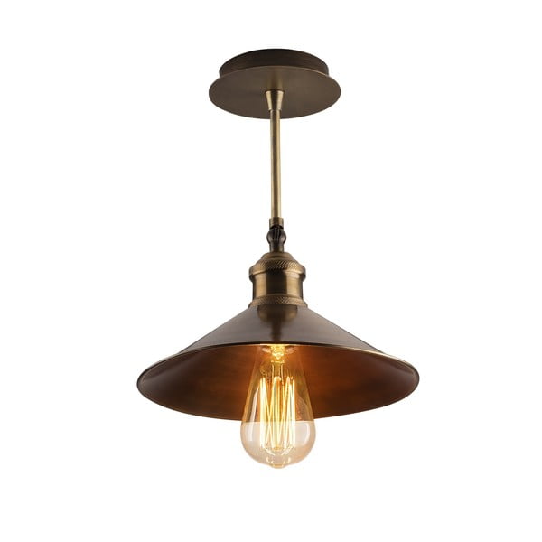 Plafoniera color bronzo con paralume in metallo ø 24 cm Berceste – Opviq lights