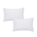 Set di 2 federe in cotone sateen bianco Standard, 50 x 75 cm Cotton Sateen - Bianca