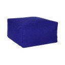 Puof a sacco blu con rivestimento in lana Keno – noo.ma