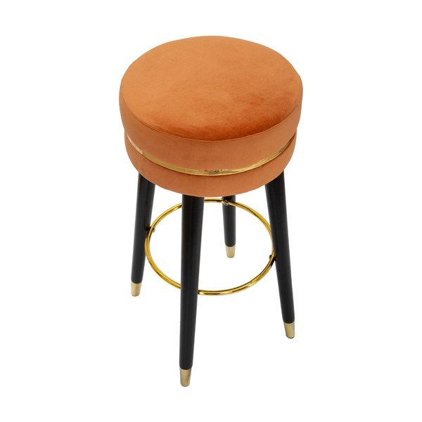 Mauro Ferretti Tappeto Paris/Sgabello da bar nero oro - Mauro Ferretti-image-2