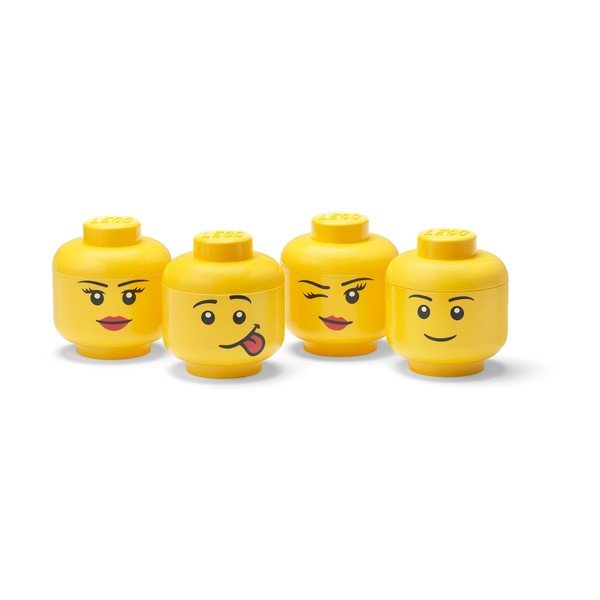 Scatole di plastica per bambini in set da 4 pezzi Multi-Pack - LEGO®-image-2