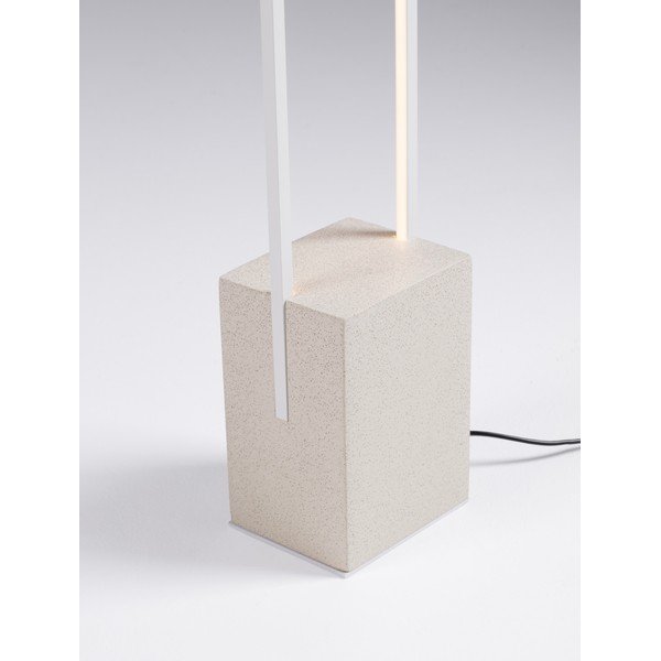 Lampada da terra LED bianca (altezza totale 161 cm) Lithos – Nova Luce-image-2
