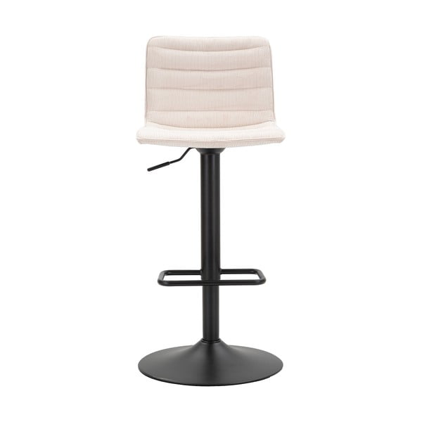 Sgabello da bar bianco e nero con altezza regolabile (altezza seduta 61 cm) Malia - Mauro Ferretti-image-2