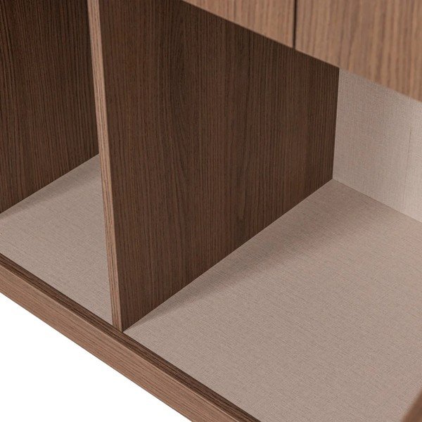 Mobile componibile colore naturale scuro 80x215 cm Build – WOOOD-image-4
