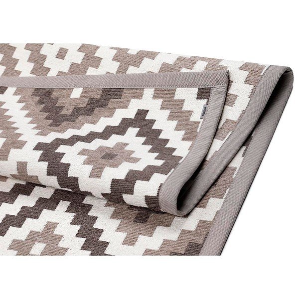Tappeto bifacciale beige , 100 x 160 cm Saka - Narma-image-2