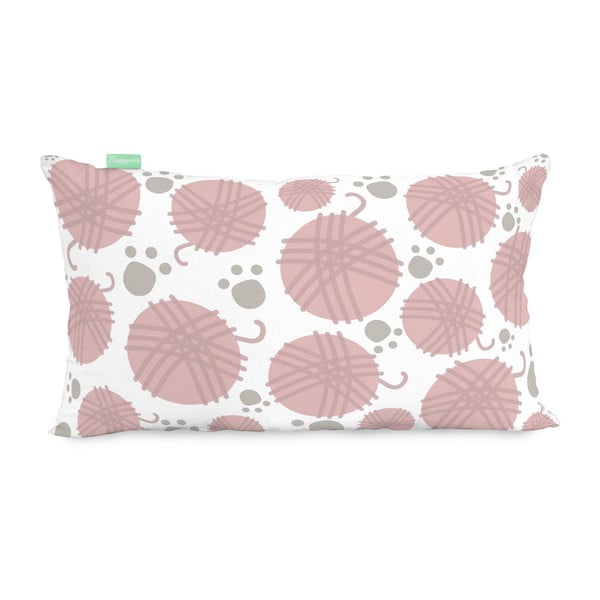 Federa in puro cotone Happynois Kitty, 50 x 30 cm - Mr. Fox-image-2