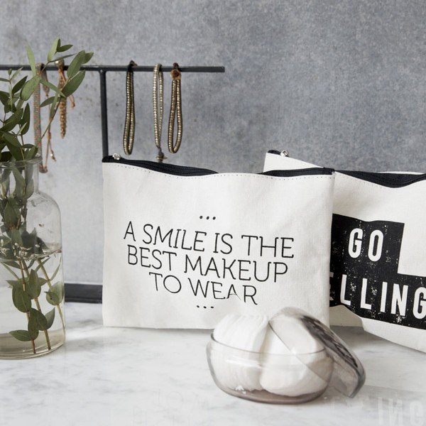 Borsa cosmetica Sorriso - House Doctor-image-1