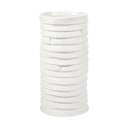 Vaso in porcellana bianca fatto a mano Ribbon - Mette Ditmer Denmark