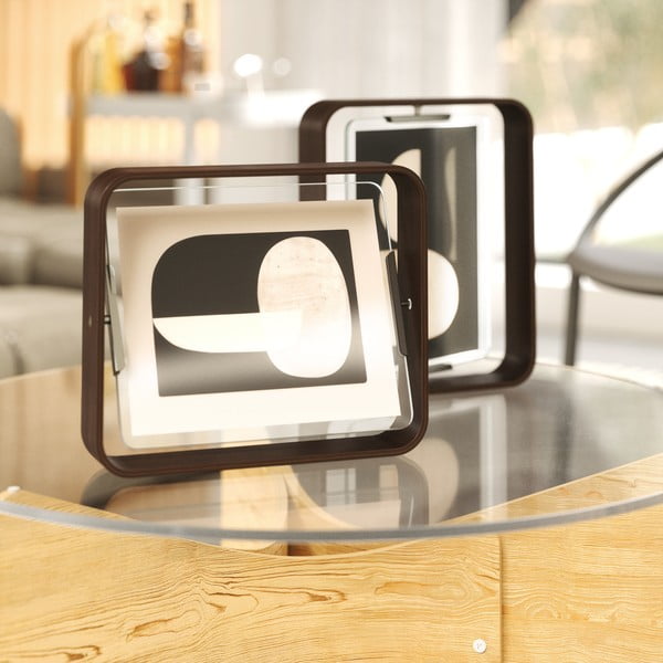 Cornice in legno marrone scuro 26x31,5 cm Bellwood - Umbra-image-4