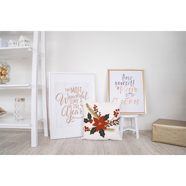 Cuscino decorativo con motivo natalizio 45x45 cm Christmas Star - Butter Kings-image-2