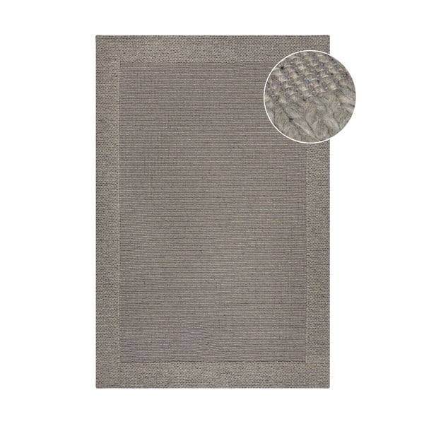 Tappeto in lana grigio 200x290 cm Rue - Flair Rugs