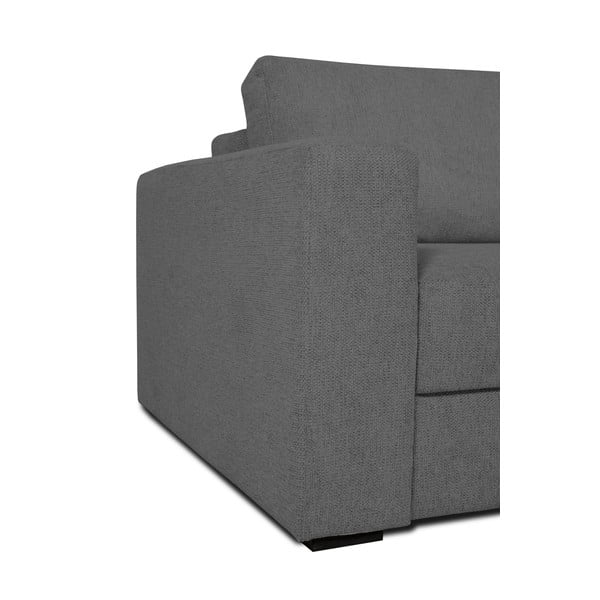 Divano letto grigio 238 cm Resmo - Scandic-image-4