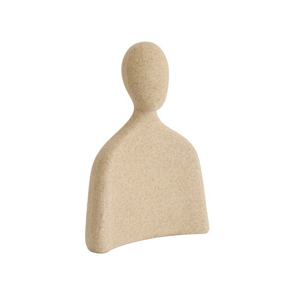 Statuetta in poliresina (altezza totale 21,5 cm) Head – Light & Living