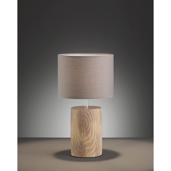 Lampada da tavolo marrone, altezza 43 cm Malik - Fischer & Honsel-image-2