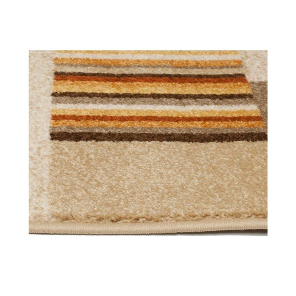 Tappeto marrone e beige Boras Beige, 57 x 110 cm - Universal-image-1