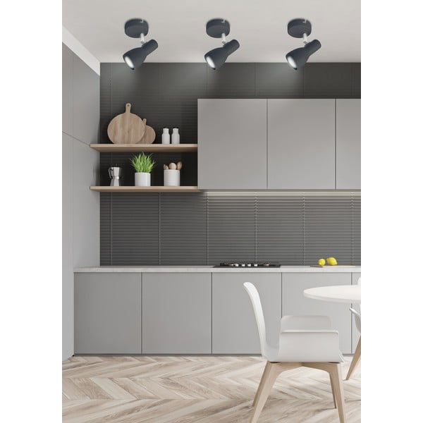 Lampada da parete nero opaco Picardo - Candellux Lighting-image-1