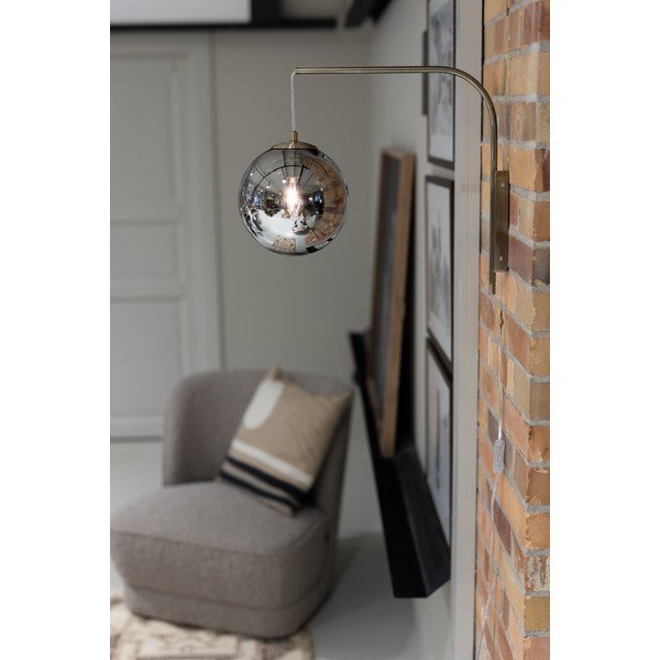 Lampada da parete in nero-bronzo (lunghezza 47,5 cm) Dione - Markslöjd-image-1