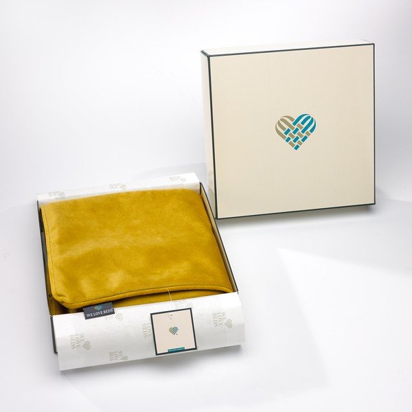 Federa gialla , 50 x 50 cm Dijon - WeLoveBeds-image-1