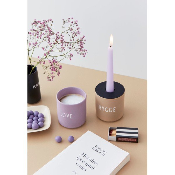 Set di 4 candelieri neri - Design Letters-image-1