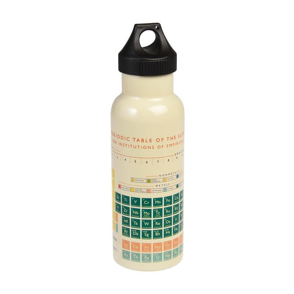Bottiglia da viaggio in acciaio inox Periodic Table - Rex London