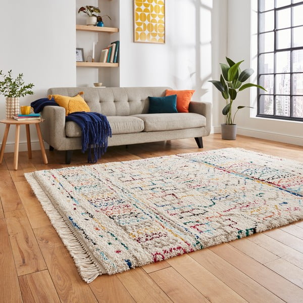 Tappeto beige 290x200 cm Boho - Think Rugs-image-2