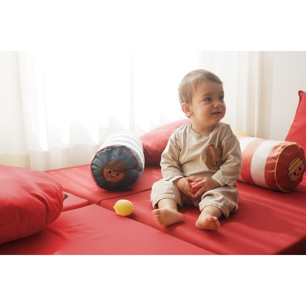 Cuscino in velluto da bambini Stripes - Playmobil-image-1