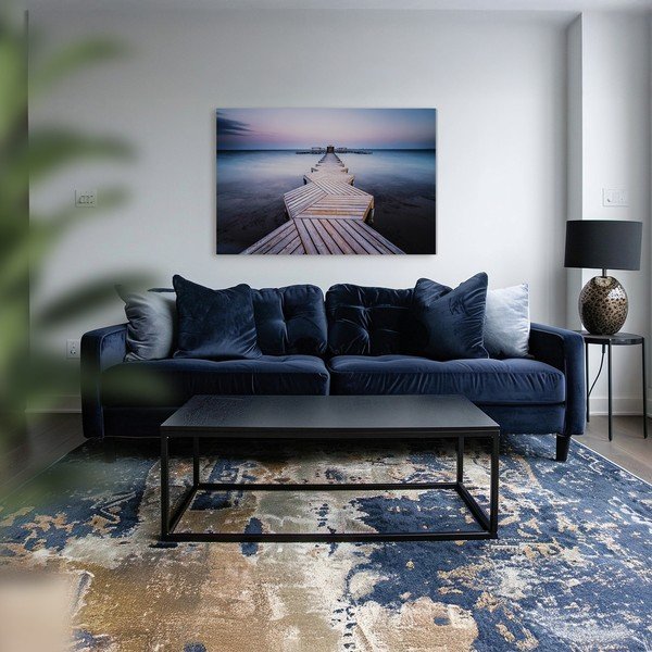 Dipinto 113x85 cm Twilight Pier – Styler-image-2