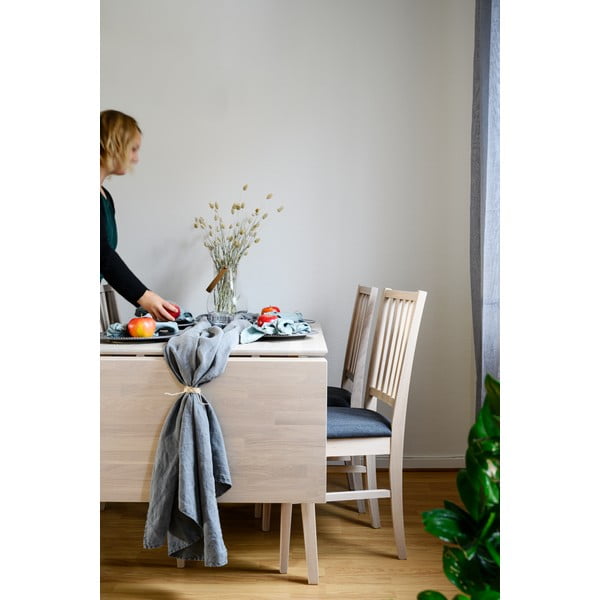 Tavolo da pranzo pieghevole in rovere laccato opaco , 120 x 80 cm Filippa - Rowico-image-2