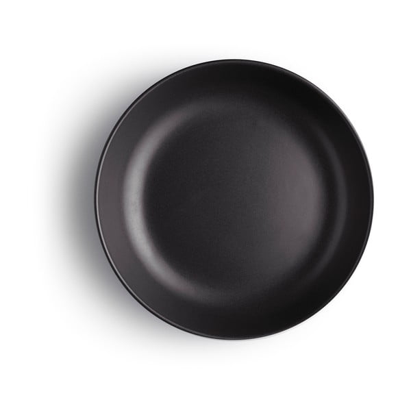 Piatto fondo Nordic in gres nero, ø 20 cm Nordic Kitchen - Eva Solo