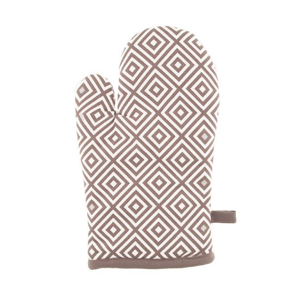 Presina di cotone marrone Tetris Geo - Tiseco Home Studio