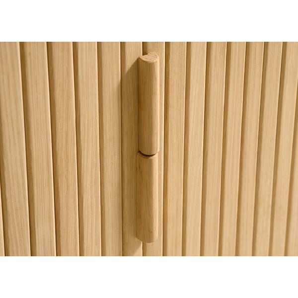 Tavolo TV in rovere naturale 56x160 cm Cavo - Unique Furniture-image-1