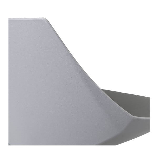 Sgabelli da bar grigi ad altezza regolabile in similpelle in set di 2 (altezza seduta 56,5 cm) - Casa Selección-image-4