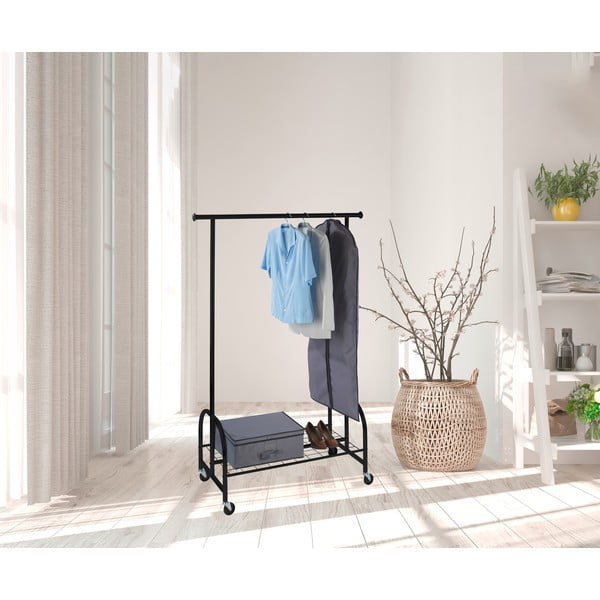 Appendiabiti in metallo nero Profi - Wenko-image-1