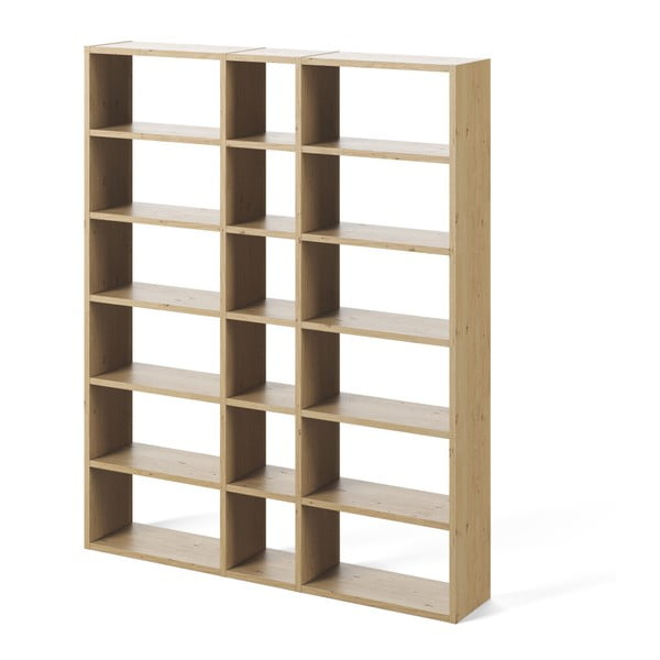 Libreria in rovere decor 182x224 cm Pombal - TemaHome-image-2