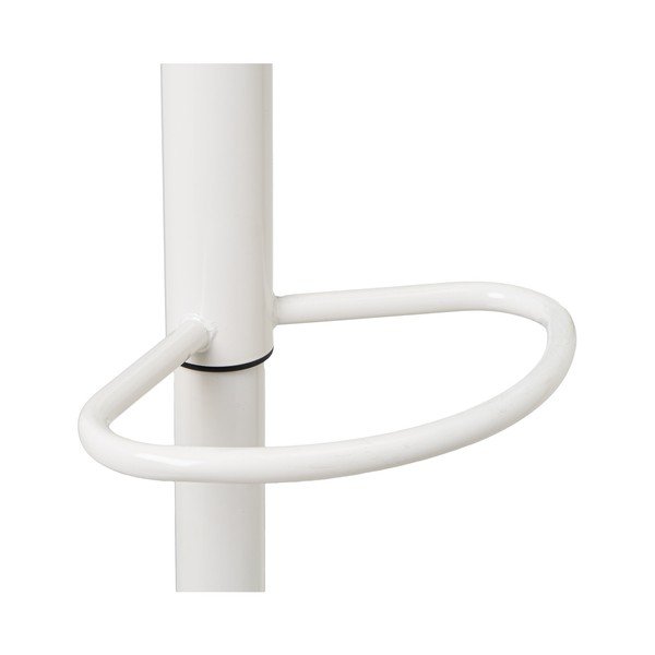 Sgabelli da bar bianchi ad altezza regolabile in similpelle in set di 2 (altezza seduta 56,5 cm) - Casa Selección-image-3