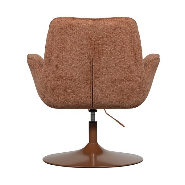 Poltrona arancione con altezza del sedile regolabile Marten – WOOOD-image-4