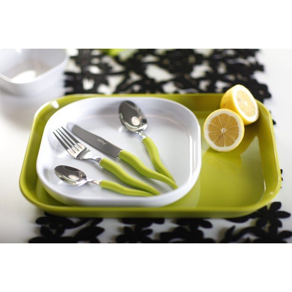 Sada příborů Tullio zelená, 24 ks-image-3