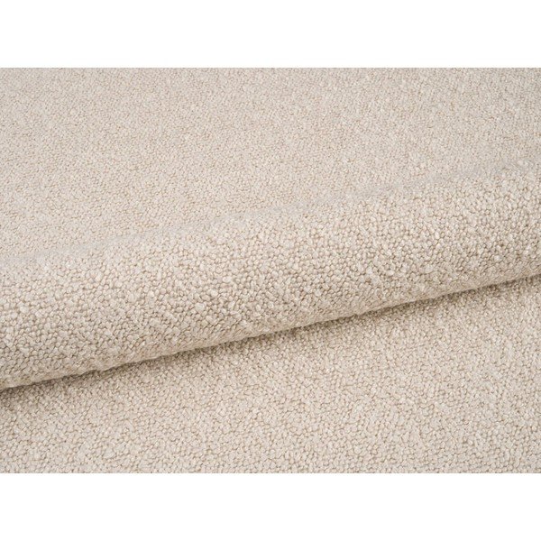 Divano angolare beige (a U) con rivestimento in bouclé Molino – Micadoni -image-3