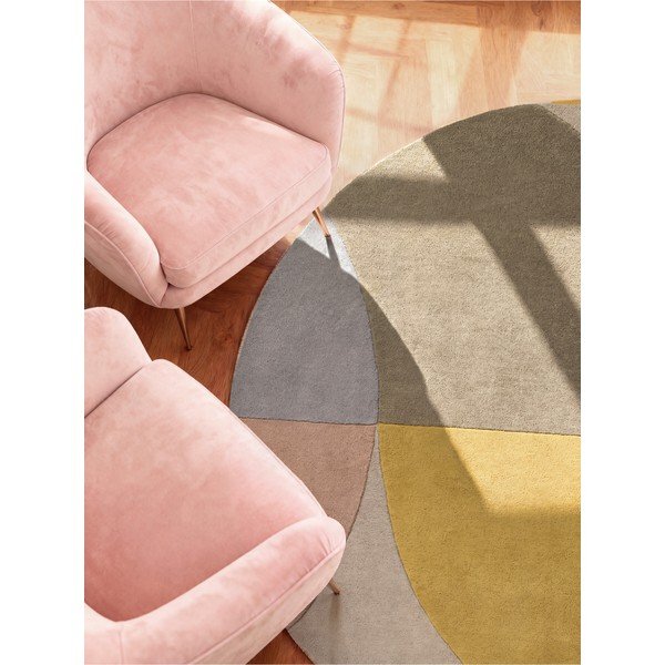 Tappeto rotondo in lana tessuto a mano ø 160 cm Westminster Savile – Ted Baker-image-3