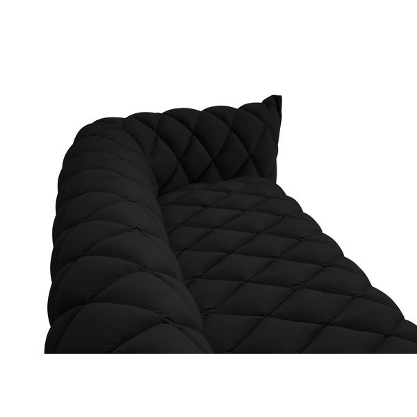Divano in velluto nero 228 cm Flandrin - Interieurs 86-image-4