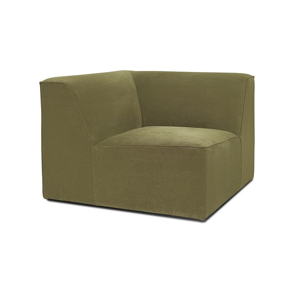 Modulo divano in velluto a coste verde Sting - Scandic-image-2