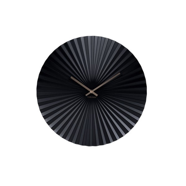 Orologio nero, ø 40 cm Sensu - Karlsson