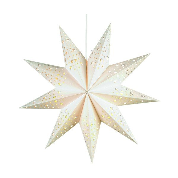 Decorazione luminosa bianca con motivo natalizio ø 45 cm Solvalla - Markslöjd