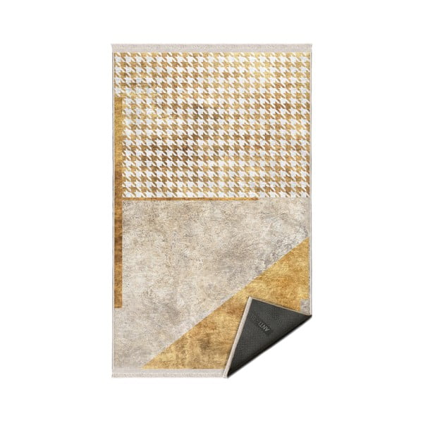 Tappeto in beige-oro 80x150 cm - Mila Home