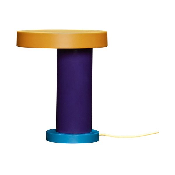 Lampada da tavolo dimmerabile a LED viola (altezza 25 cm) Magic - Hübsch
