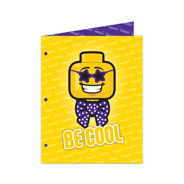 Cartelle di carta A4 Iconic Be Cool - LEGO®