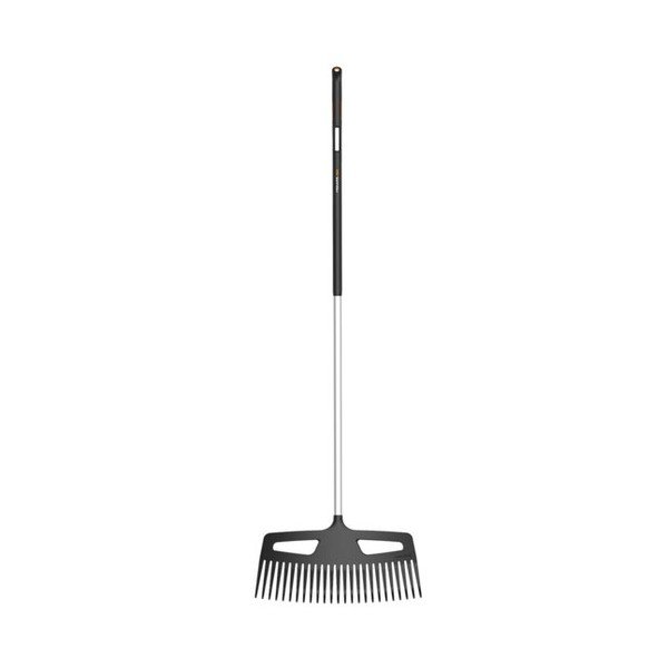 Rastrello in alluminio nero con manico Xact, larghezza 49 cm Xact L - Fiskars