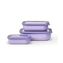 Scatole per alimenti in set da 3 Vivid lilac - Mepal